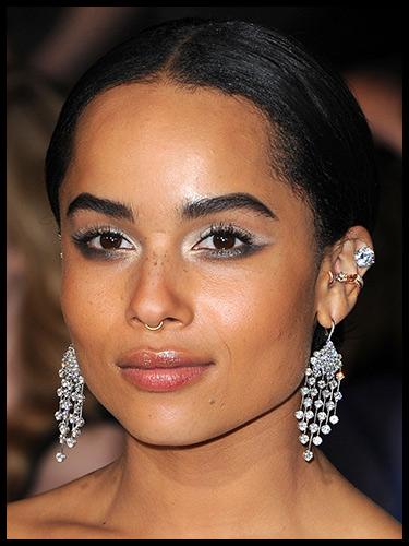 Get Zoe Kravitz's Winged Underliner Look from Divergent Premiere in LA | Beth Bender Beauty