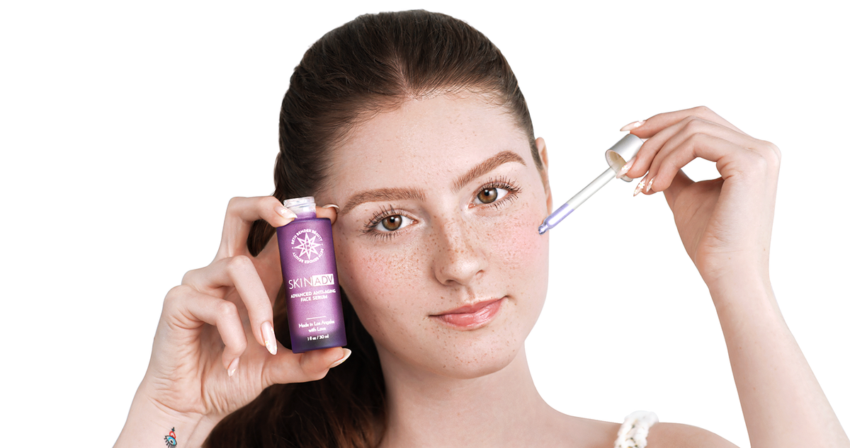 SkinADV Butterfly Pea Flower + 18% Vitamin C + Polyglutamic