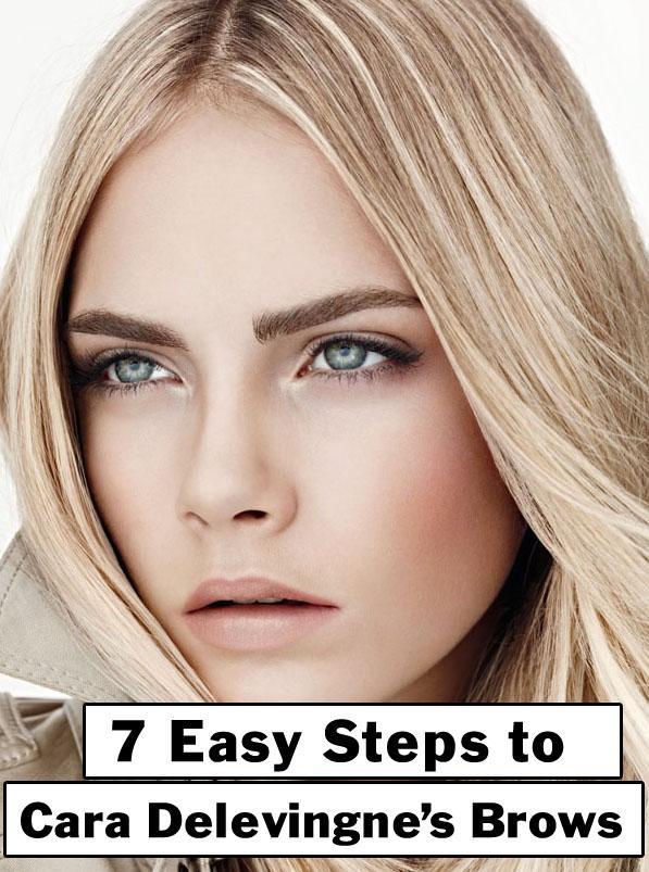 7 Steps To Cara Delevingne's Brows | Beth Bender Beauty