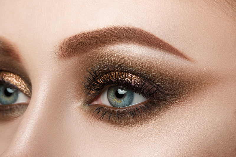 eyeshadow styles for brown eyes step by step