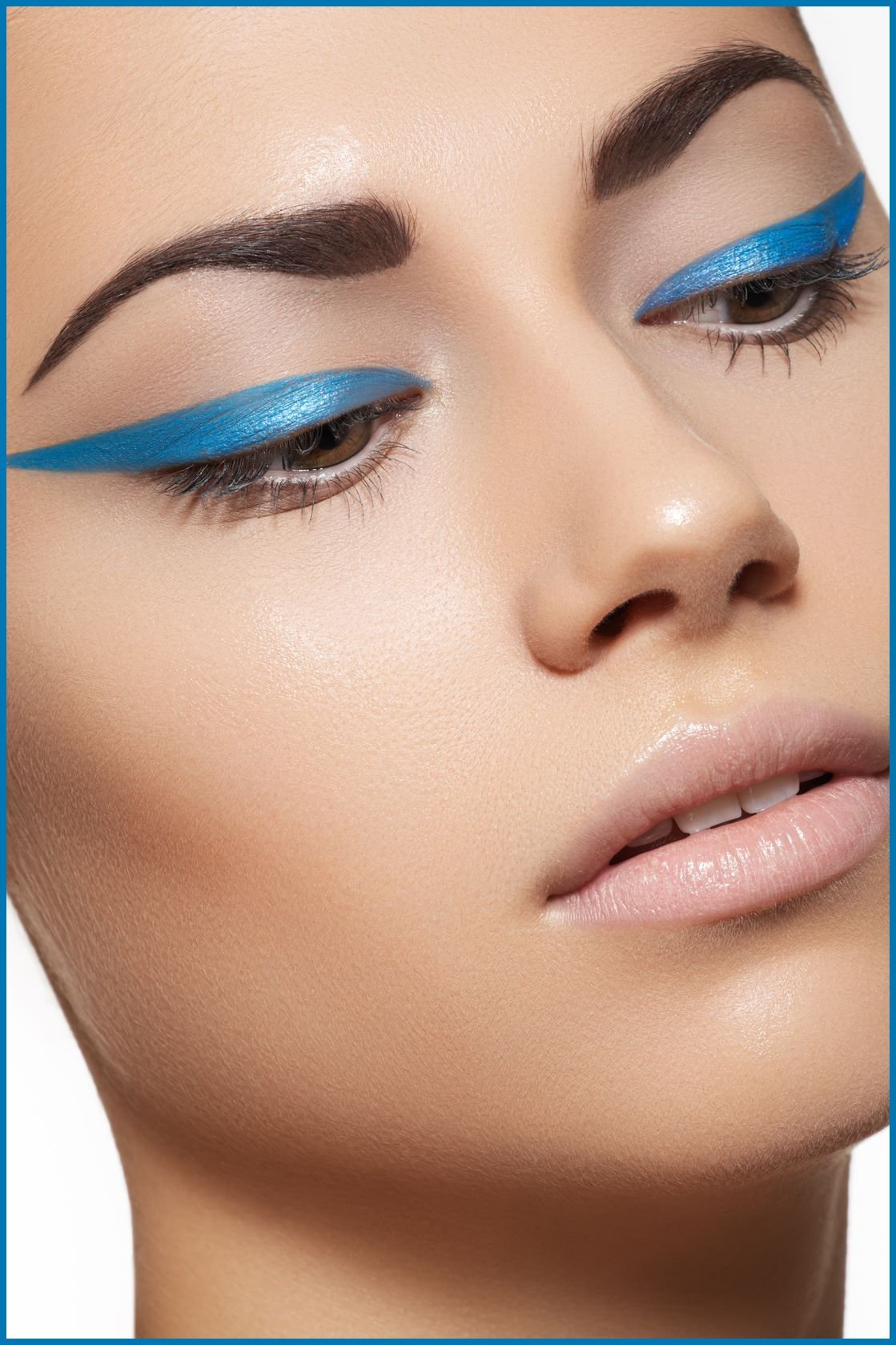 How to Put on Bright Blue Eyeliner | Beth Bender Beauty